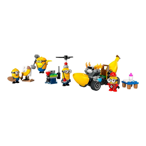 LEGO коцки, Despicable Me 4 - Minions and Banana Car