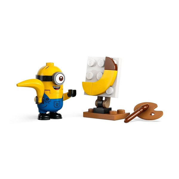 LEGO коцки, Despicable Me 4 - Minions and Banana Car