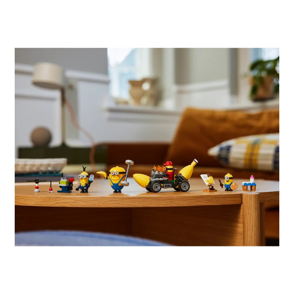 LEGO коцки, Despicable Me 4 - Minions and Banana Car