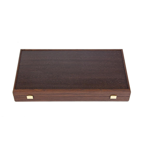 Сет за табла, Wenge & Walnut Burl - Elegant Marquetry Design, мал