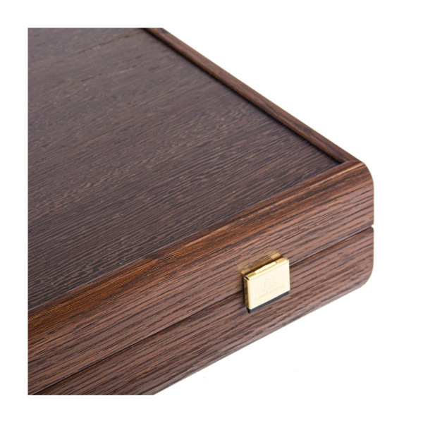 Сет за табла, Wenge & Walnut Burl - Elegant Marquetry Design, мал