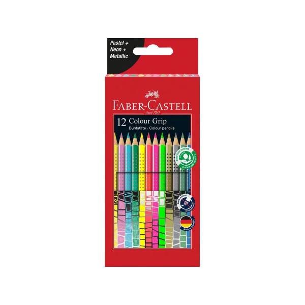 Сет од 12 дрвени боици, Colour Grip Special