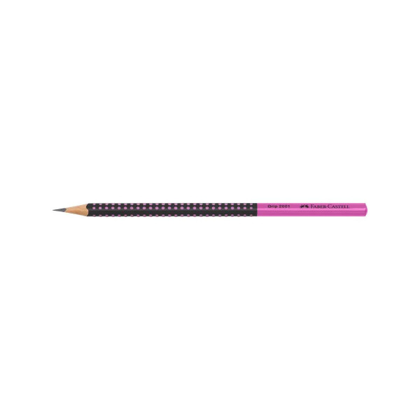 Молив, Grip 2001 Two Tone - black/pink 