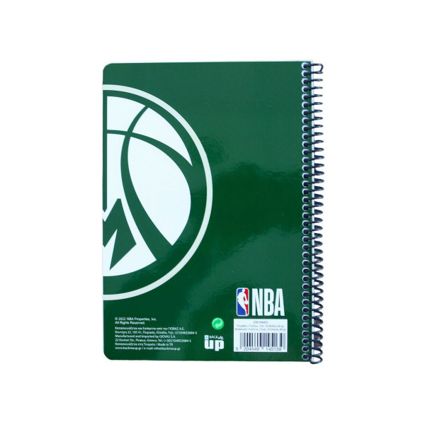Тетратка, Chicago Bulls/Milwaukee Bucks, B5, 2 дизајни