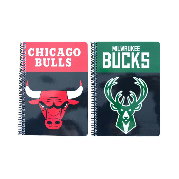 Тетратка, Chicago Bulls/Milwaukee Bucks, B5, 2 дизајни