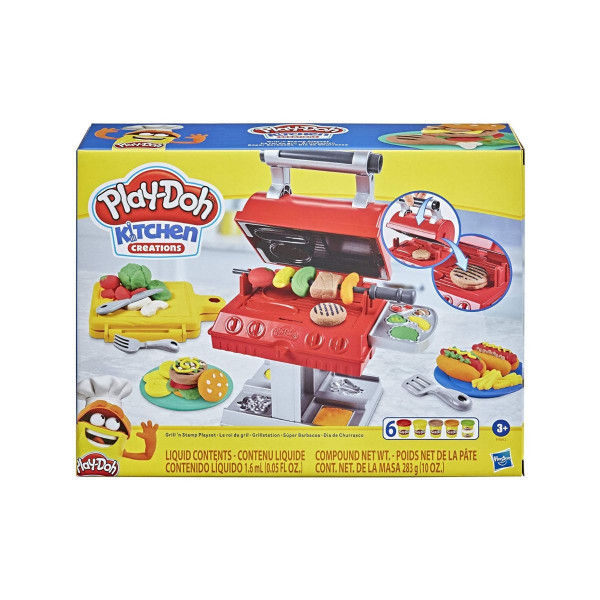 Креативен сет за игра, Play-Doh - Kitchen Creations: Grill'n Stamp