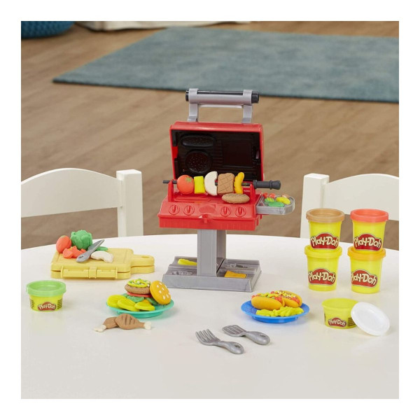 Креативен сет за игра, Play-Doh - Kitchen Creations: Grill'n Stamp