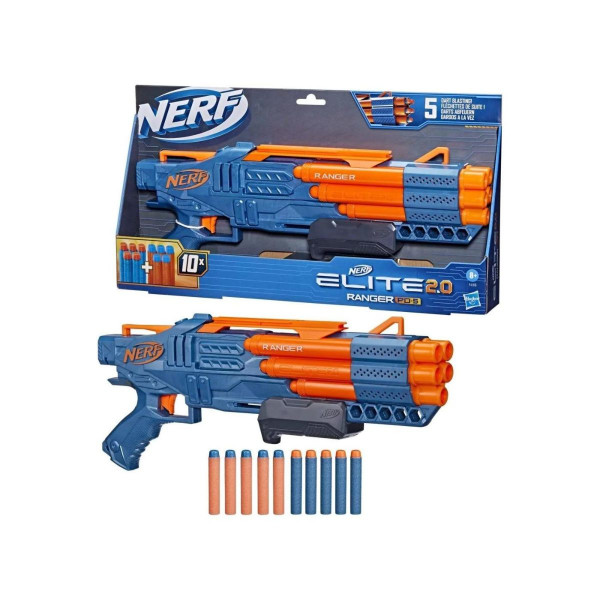 Играчка пушка со мека муниција, Nerf Elite 2.0 Ranger PD 5 