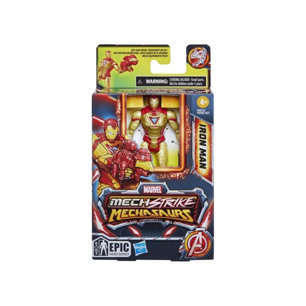 Фигура, Marvel Mech Strike Mechasaurs - Iron Man
