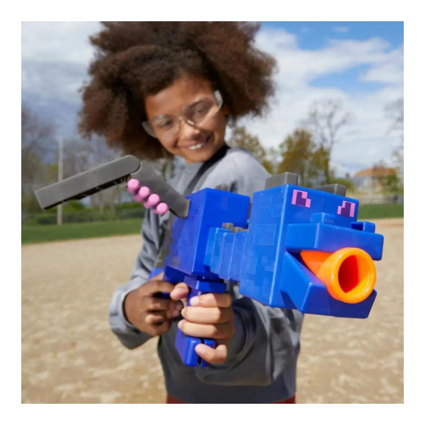 Играчка пушка со мека муниција, Nerf Minecraft Ender Dragon Blaster
