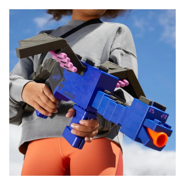 Играчка пушка со мека муниција, Nerf Minecraft Ender Dragon Blaster