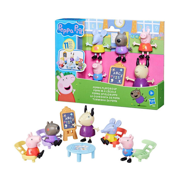Креативен сет за игра, Peppa Pig - Peppa's Playgroup 