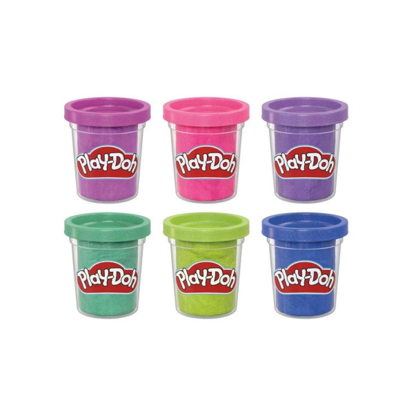 Тесто за моделирање, Play-Doh Sparkle Collection, 1/6