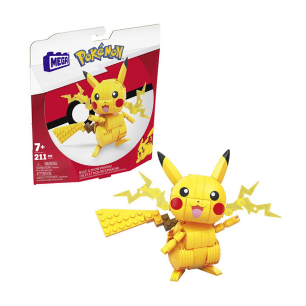 Сет коцки за градба, Pokemon Mega Construx - Pikachu