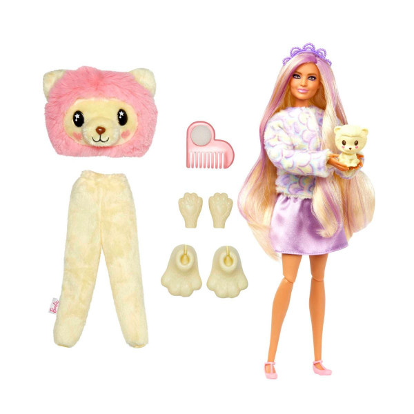 Барби кукла, Barbie: Cutie Reveal - Cozy Tees: Lion