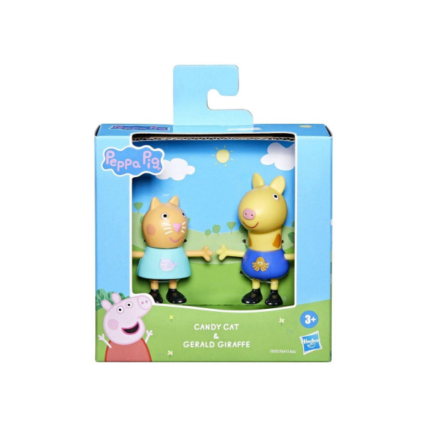 Сет фигури, Peppa Pig: Peppa's Best Friends - Candy Cat & Gerald Giraffe
