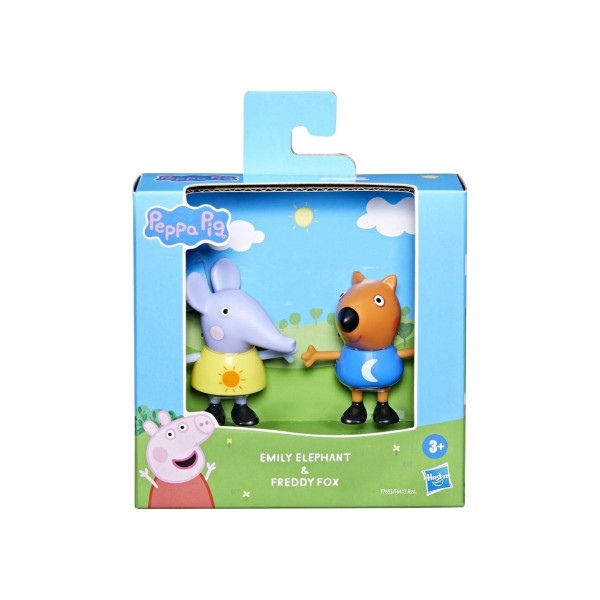 Сет фигури, Peppa Pig: Peppa's Best Friends - Emily Elephant & Freddy Fox