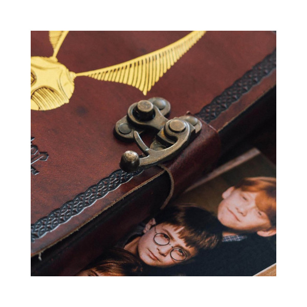 Нотес со кожни корици, Harry Potter - Golden Snitch