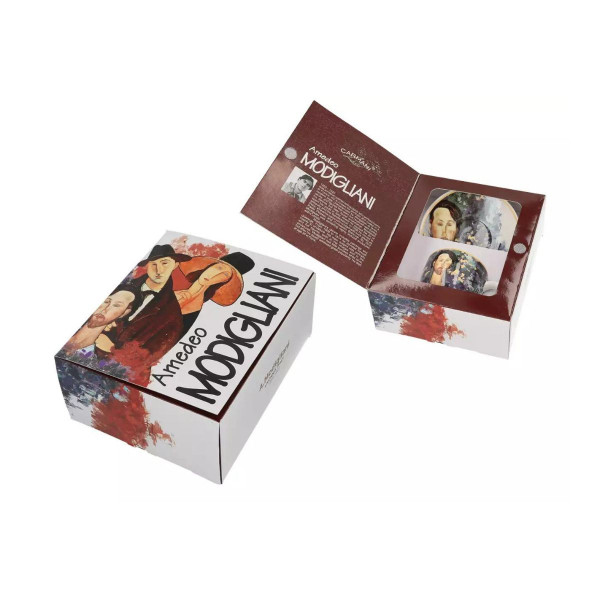 Шолја за еспресо со тацна, Amedeo Modigliani - Leopold Zborowski, 80ml