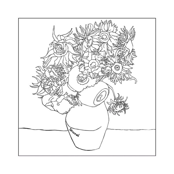 Креативен сет, Van Gogh - 4 мотиви