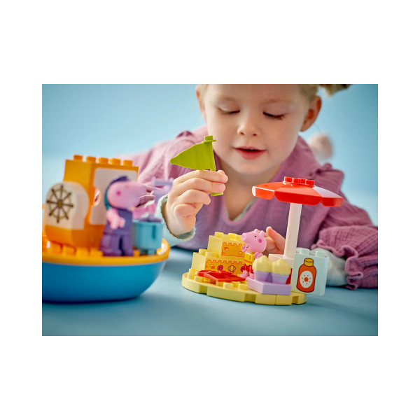 LEGO коцки, Duplo, Peppa Pig Garden Boat Trip