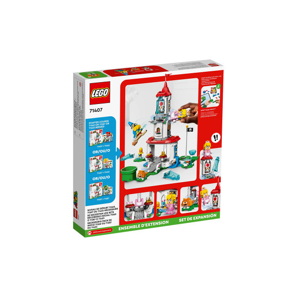 LEGO коцки, Super Mario, Cat Peach Suit and Frozen Tower Expansion Set
