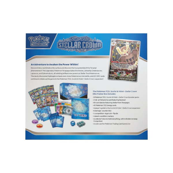 Карти за размена, Scarlet & Violet: Stellar Crown - Elite Trainer Box