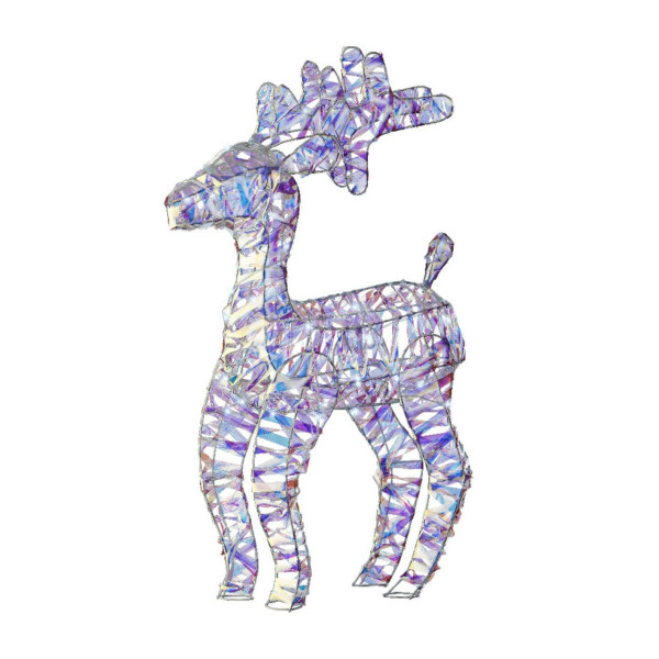 Декоративна фигура со LED светла, Reindeer