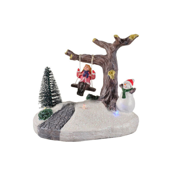 Декоративна фигура со LED светла, Winter Scenery, 4 дизајни