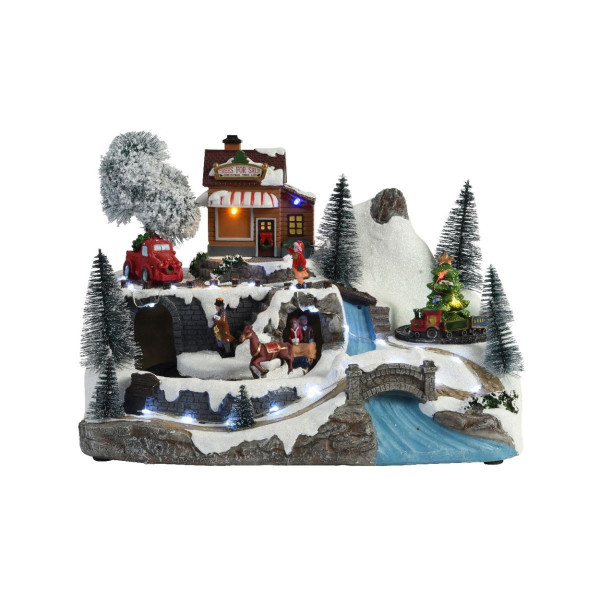 Декоративна фигура со LED светла, Winter Scenery