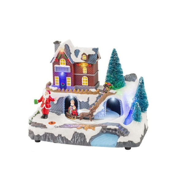 Декоративна фигура со LED светла, Christmas Carillon, 3 модели 