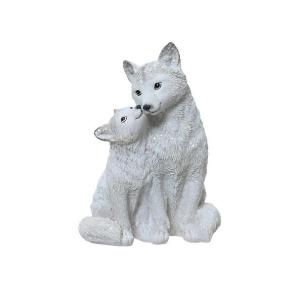Декоративна фигура, White Foxes 