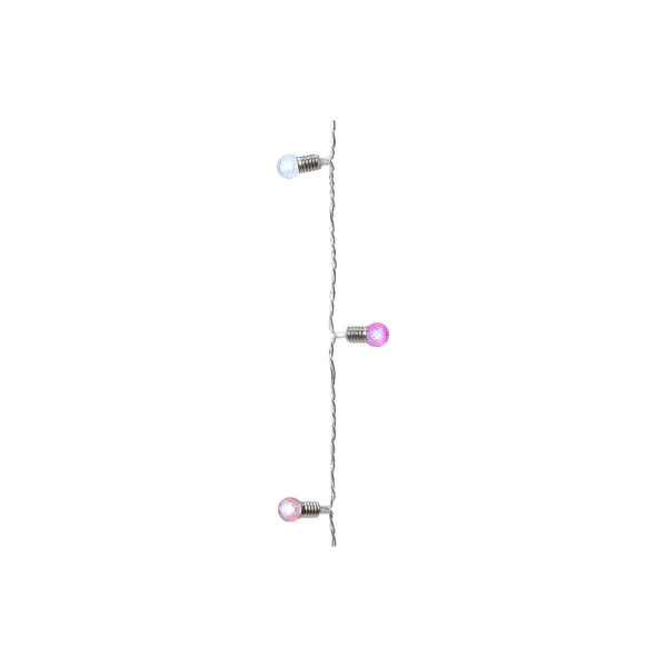 Новогодишни LED сијалички со 8 функции - мултиколор, 4.9m
