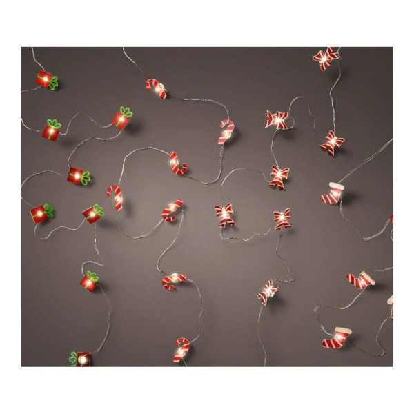 Новогодишни LED сијалички - фигури, 190 цм, 4 дизајни