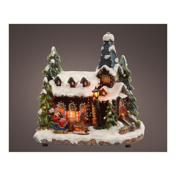 Декоративна фигура си LED светла, Winter Scenery 