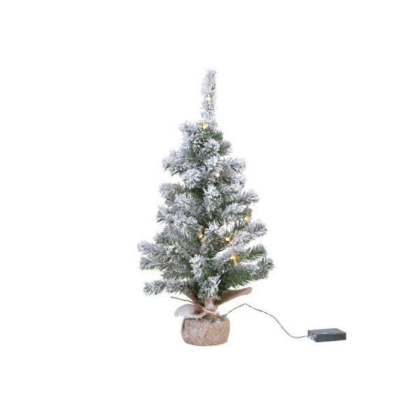 Мини новогодишна елка со LED светла, Imperial Mini Tree w/Snow, 45 цм 