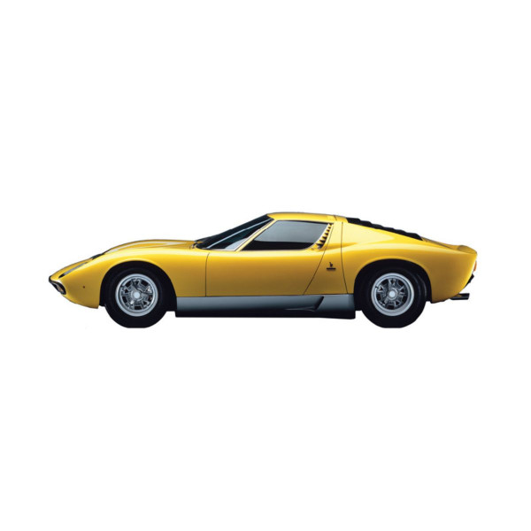 Макета + бои и четка, Lamborgini Miura, 1:24