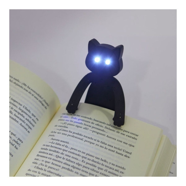LED ламбичка за читање, Meow, црна