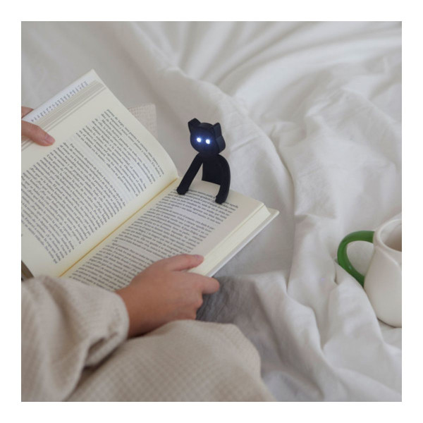 LED ламбичка за читање, Meow, црна