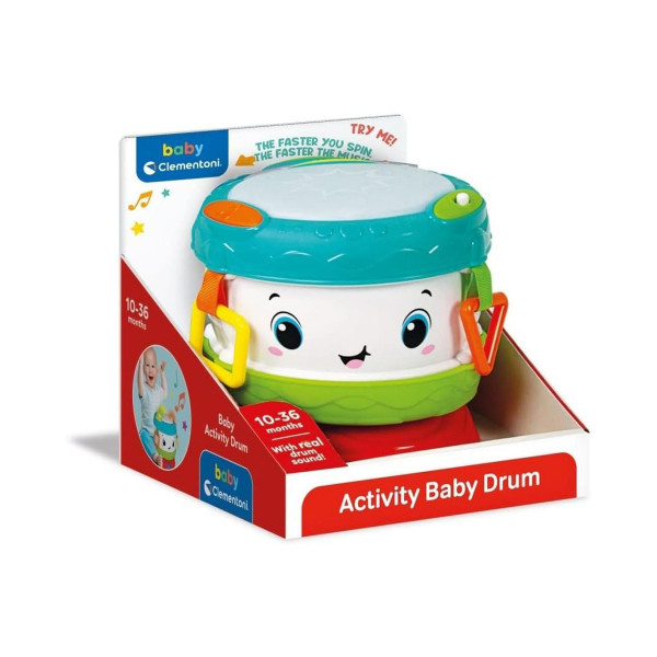Тапанче за бебиња, Baby Clementoni - Activity Baby Drum 