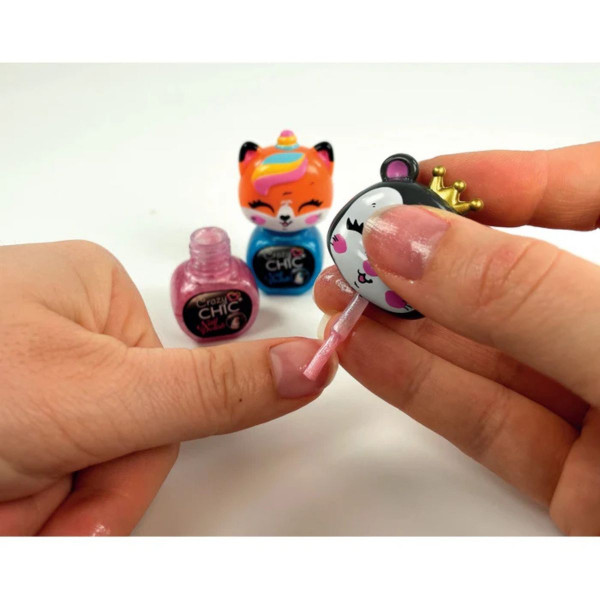 Сет од 2 детски лакови за нокти, Crazy Chic - Lovely Nail Polishes 2