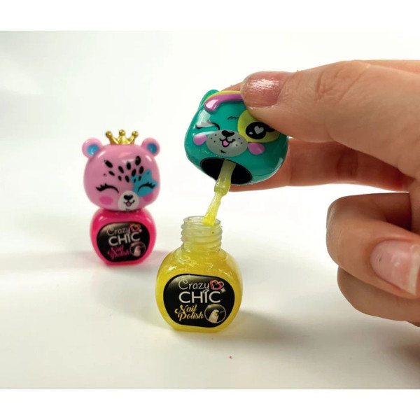 Сет од 2 детски лакови за нокти, Crazy Chic - Lovely Nail Polishes 3 