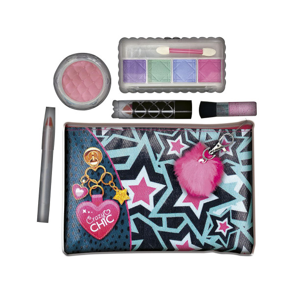 Детски сет за шминка, Crazy Chic Beauty - Make Up Pochette