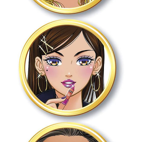 Детски сет за шминка, Crazy Chic Beauty - Make Up Pochette