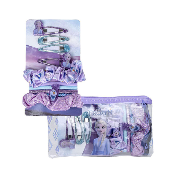 Сет аксесоари за коса во несесерче, Disney: Frozen 