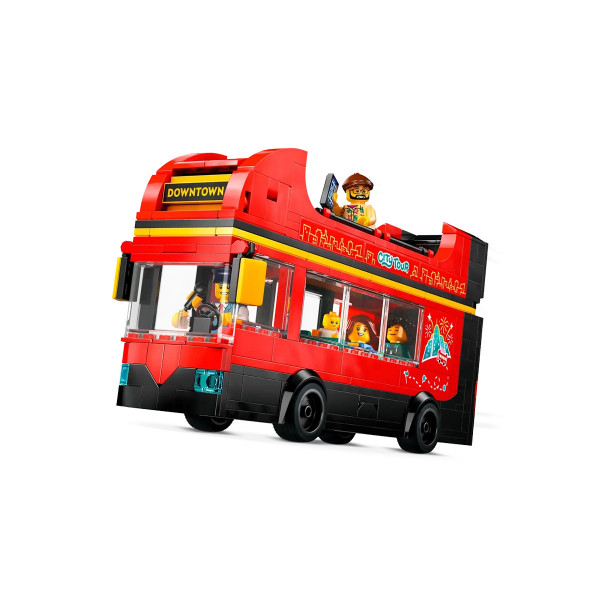 LEGO коцки, City, Red Double-Decker Sightseeing Bus