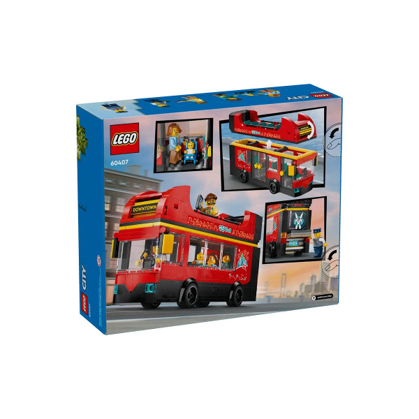LEGO коцки, City, Red Double-Decker Sightseeing Bus