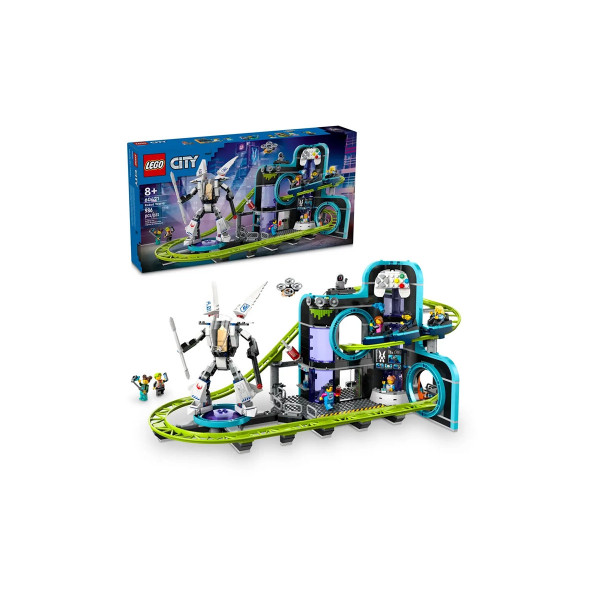 LEGO коцки, City, Robot World Roller-Coaster Park 