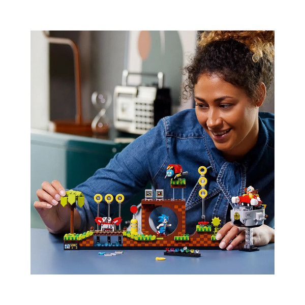 LEGO коцки, Ideas, Sonic the Hedgehog™ – Green Hill Zone 