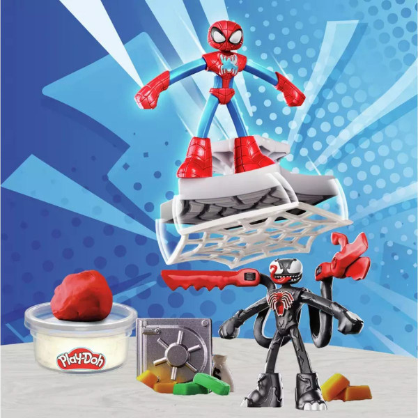 Сет за игра, Play-Doh: Marvel - Hero Adventure Set